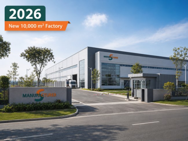 Hehui 2026 factory exterior image supplied by the company