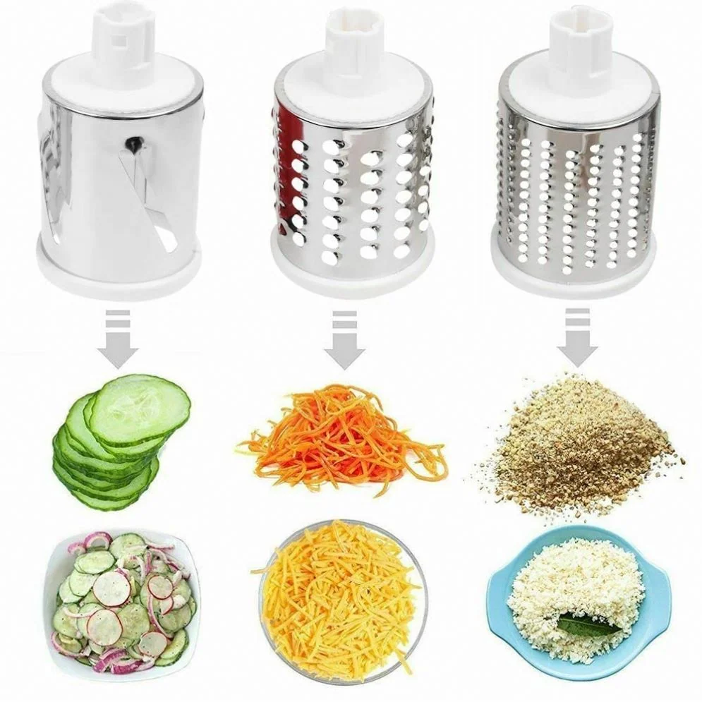 3-in-1 Rotary Cheese Grater image 2