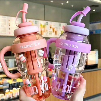 1200ml straw water bottle